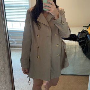 Ralph Lauren camel trench coat. Small